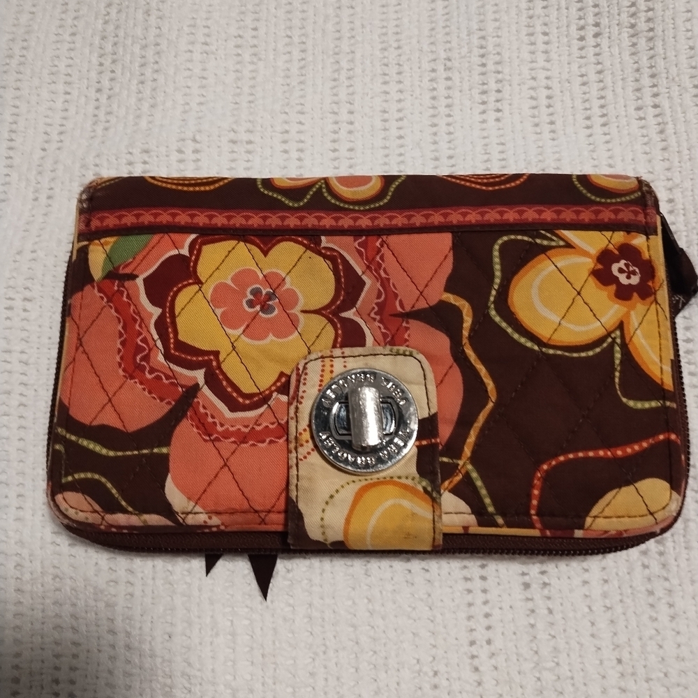 Vera Bradley Floral Quilted Women's Wallet